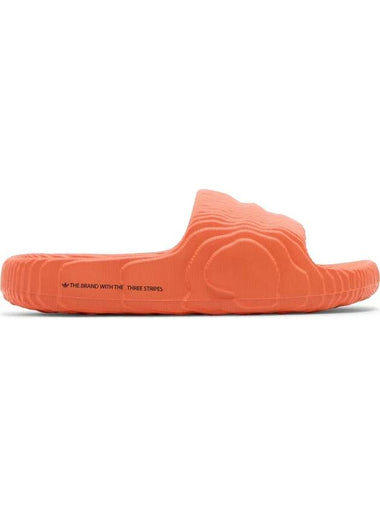 Adilette 22 Slippers Orange - ADIDAS - BALAAN 1