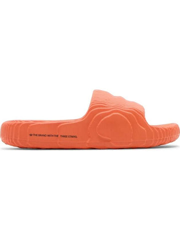 Adilette 22 Slippers Orange - ADIDAS - BALAAN 1