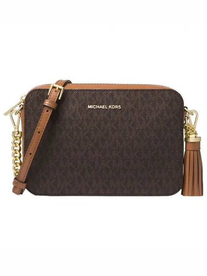 Jet Set Medium Camera Cross Bag Brown - MICHAEL KORS - BALAAN 2