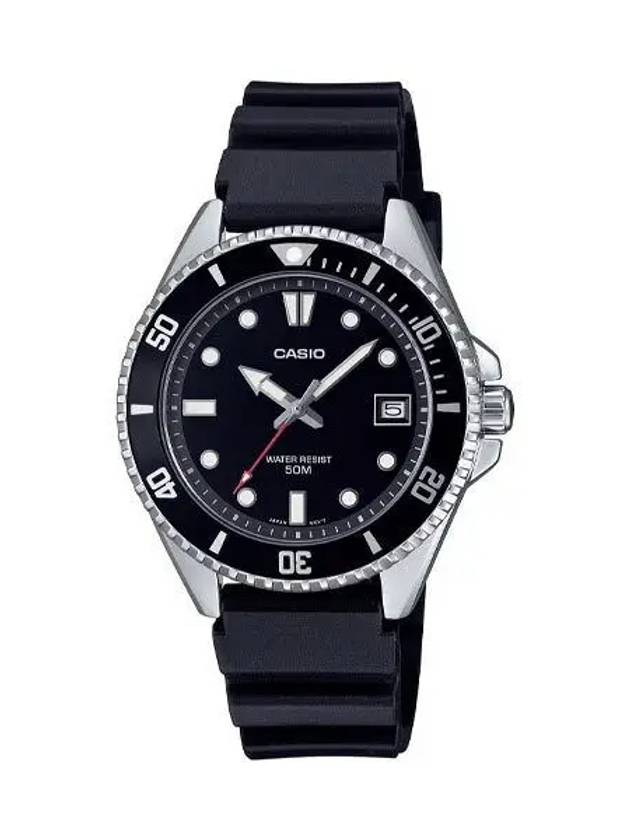 Black Marlin Watch Urethane Men Women Common MDV 10 1A1 - CASIO - BALAAN 2