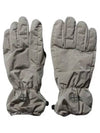 Logo Nylon Gloves Beige - STONE ISLAND - BALAAN 2