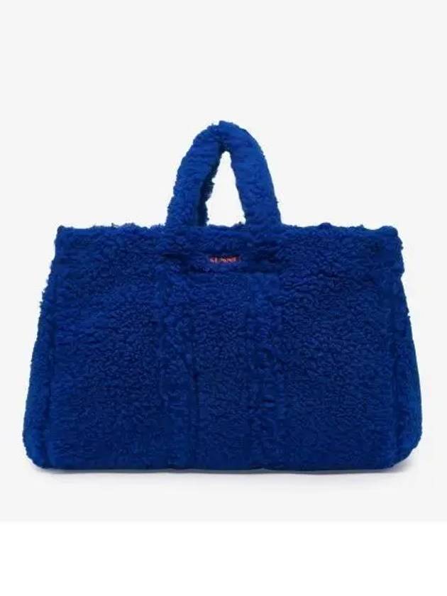 Parallepipedo Teddy Tote Bag Royal Blue - SUNNEI - BALAAN 2