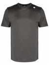 Shadow Project Logo Short Sleeve T-Shirt Grey - STONE ISLAND - BALAAN 1