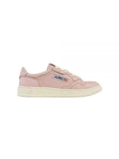 Medalist Goatskin Low Tab Sneakers Pink - AUTRY - BALAAN 2