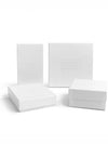 Stitched Bi-Fold Leather Card Wallet White - MAISON MARGIELA - BALAAN 5