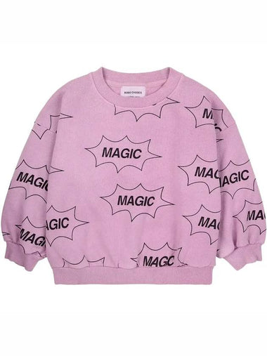 Kids It s Magic All Over Sweatshirt B224AC049 661 - BOBO CHOSES - BALAAN 1