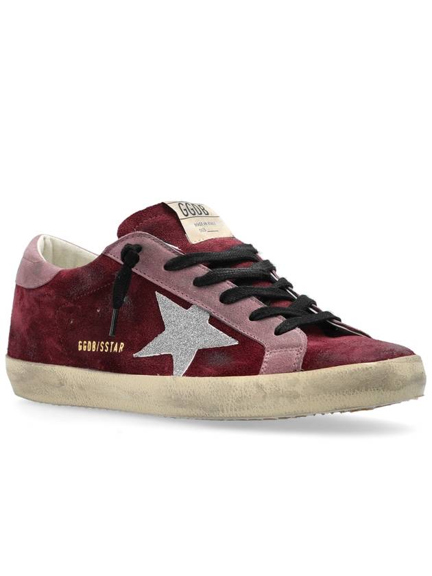 Golden Goose Sneakers Super-Star Classic With List, Women's, Burgundy - GOLDEN GOOSE - BALAAN 4