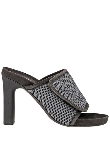 Yeezy Ladies Sandal Graphite 100 Sandal Slide Mesh, Brand Size 35 ( US Size  4.5 ) - YEEZY - BALAAN 1