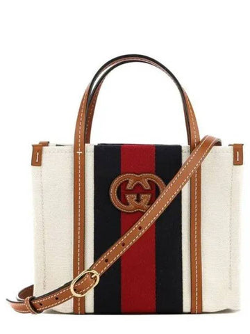 Women s interlocking mini tote bag 271517 - GUCCI - BALAAN 1