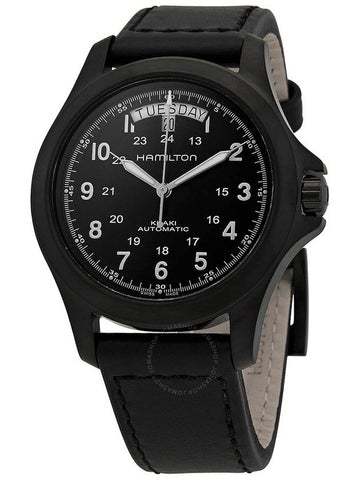 Hamilton Khaki Field King Automatic Black Dial Men's Watch H64465733 - HAMILTON - BALAAN 1