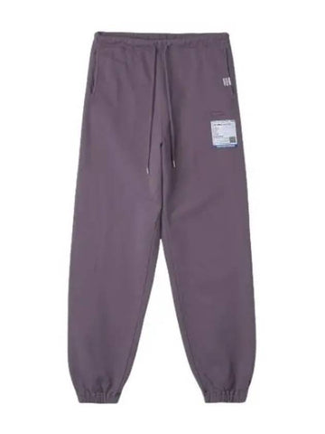 Iro Logo Jogger Pants Purple - MAISON MIHARA YASUHIRO - BALAAN 1