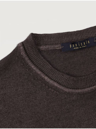 Made In Italy Crew Neck Wool Sweater F SNIT51 BR - PANICALE - BALAAN 2