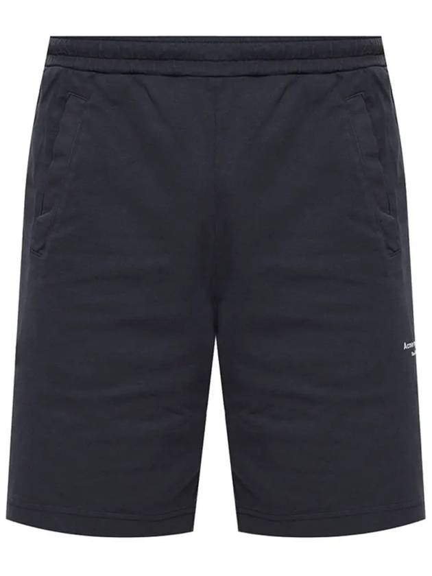 Reverse Logo Shorts Black - ACNE STUDIOS - BALAAN 3