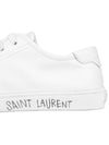 Men's Malibu Low Top Sneakers White - SAINT LAURENT - BALAAN 7