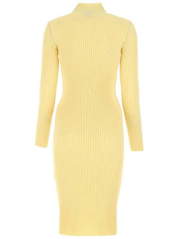 Women's wool blend midi dress - BOTTEGA VENETA - BALAAN 3