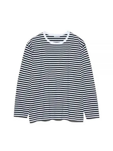 COOLMAX Stripe Jersey LS Tee SUHS423 KW Long Sleeve T Shirt - NANAMICA - BALAAN 1