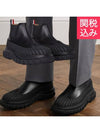 Mid Top Calf Leather Chelsea Boots Black - THOM BROWNE - BALAAN 2