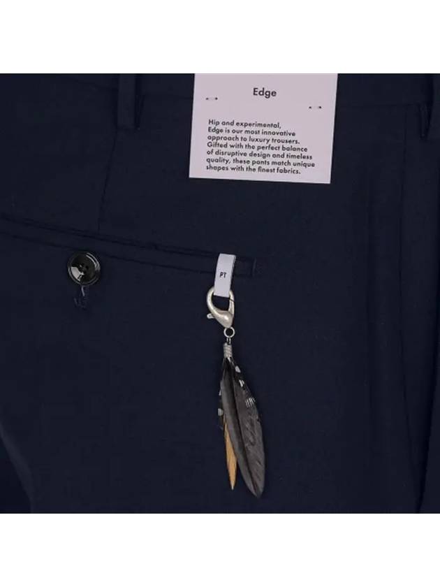 Feather detail navy slacks COAFX0Z00FWDTO990 360 - PT01 - BALAAN 4