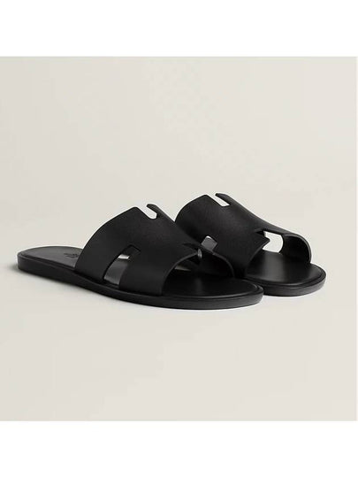 Izmir Sandal Calfskin & Noir - HERMES - BALAAN 2