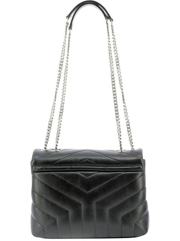 Matelasse Lulu Quilted Small Shoulder Bag Black - SAINT LAURENT - BALAAN 3