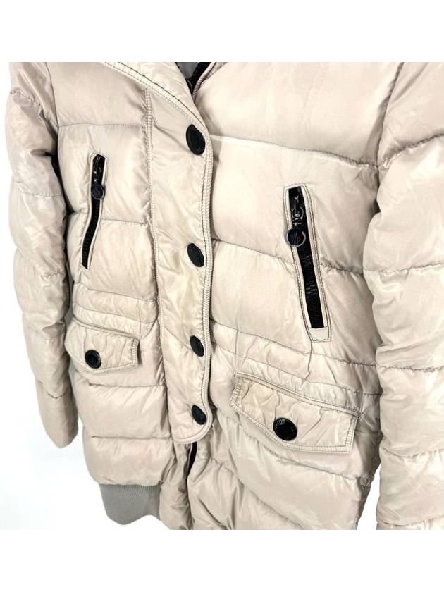 Loire Women s Long Padded Hooded Jumper Size 0 - MONCLER - BALAAN 5