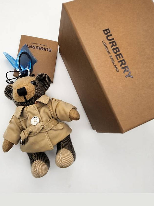 Trench Coat Thomas Bear Charm Key Holder Archive Beige - BURBERRY - BALAAN 2