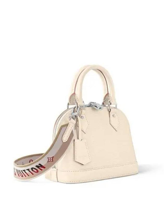 Alma BB Epi Tote Bag Quartz White - LOUIS VUITTON - BALAAN 2