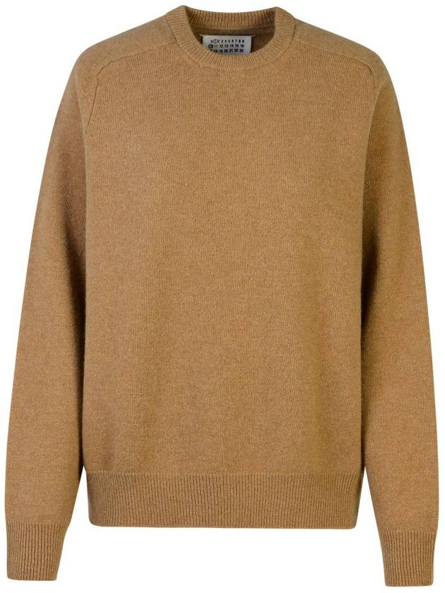 Maison Margiela Beige Wool Sweater - MAISON MARGIELA - BALAAN 1