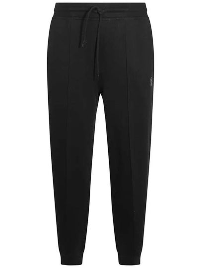 Double Fleece Track Pants Black - BRUNELLO CUCINELLI - BALAAN 2