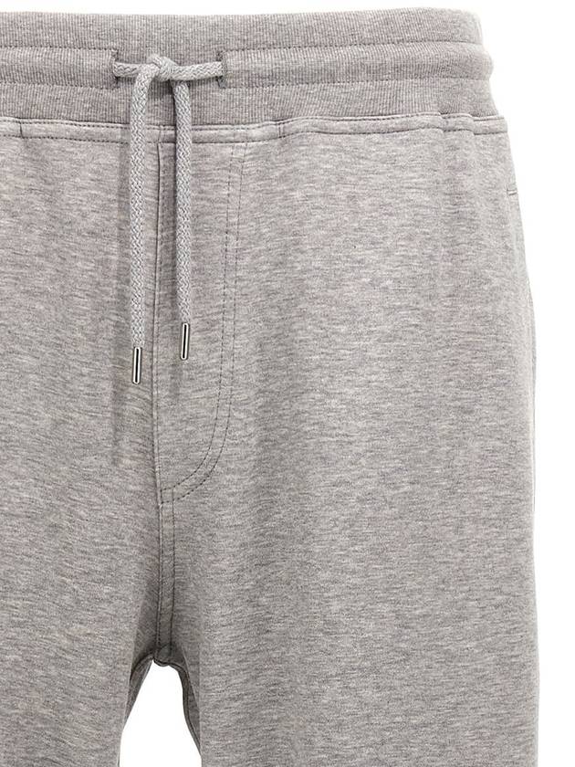 Tapered Jogger Track Pants Grey - BRUNELLO CUCINELLI - BALAAN 4