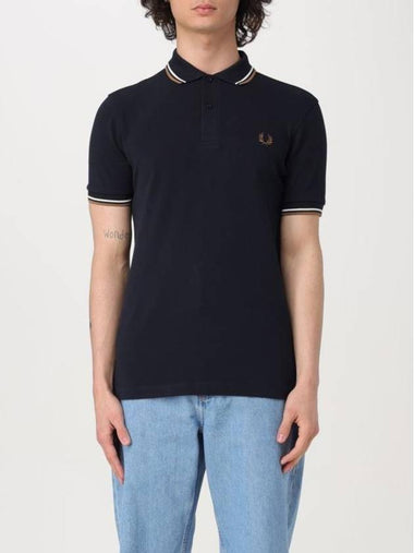 Polo T-Shirt M3600 U86 Blue 3 - FRED PERRY - BALAAN 1