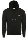 Fox Head Patch Regular Hoodie Black - MAISON KITSUNE - BALAAN 3