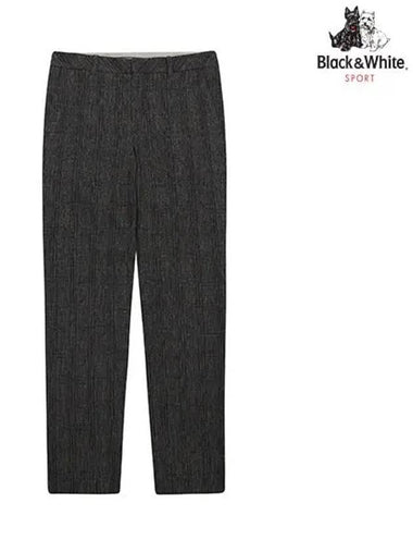 Fall TR Check Pants 5033GXWRGREY - BLACK&WHITE - BALAAN 1