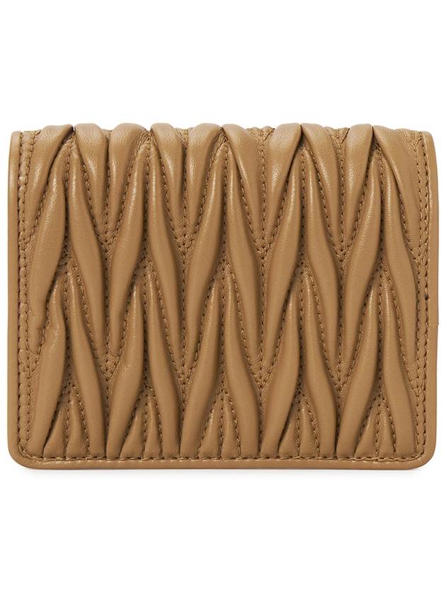 24 F W MATELASSE Leather Small Wallet 5MV2042FPPF098L B0271176539 - MIU MIU - BALAAN 3