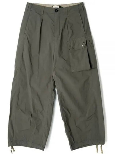 Pantalone Lungo Cargo Wide Pants Khaki - TEN C - BALAAN 2