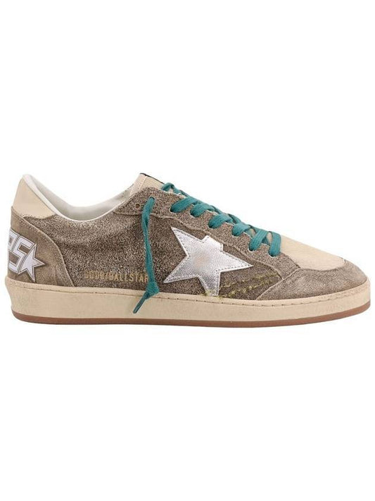 Men's Ballstar Low Top Sneakers Brown - GOLDEN GOOSE - BALAAN 1