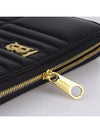 Quilted Leather Lola Ziparound Wallet Black Light Gold - BURBERRY - BALAAN 5