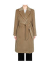 Camel Asti Wool Coat ASTI 002 - MAX MARA - BALAAN 2