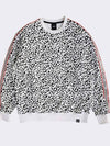 Women's Leopard Sweatshirt White - AOX - BALAAN 8