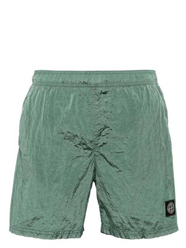 Nylon Metal Swimming Trunk Shorts Green - STONE ISLAND - BALAAN 2