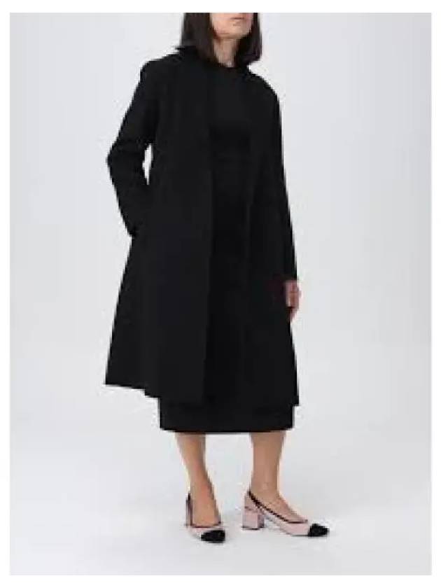 Pauline Wool Single Coat Black - S MAX MARA - BALAAN 2