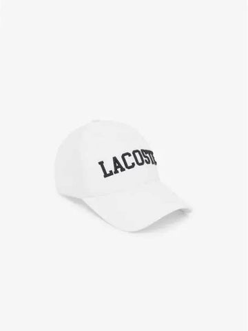 Men s Lettering Baseball Cap RK242E 54G 70V Domestic Product GQ2N24070367583 - LACOSTE - BALAAN 1