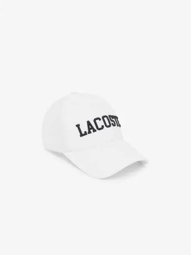 Men s Lettering Baseball Cap RK242E 54G 70V Domestic Product GQ2N24070367583 - LACOSTE - BALAAN 1