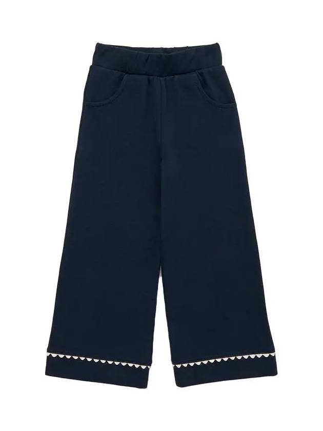 Kids Rick Rack A Pants Navy MP156018 420 - MISHA&PUFF - BALAAN 1