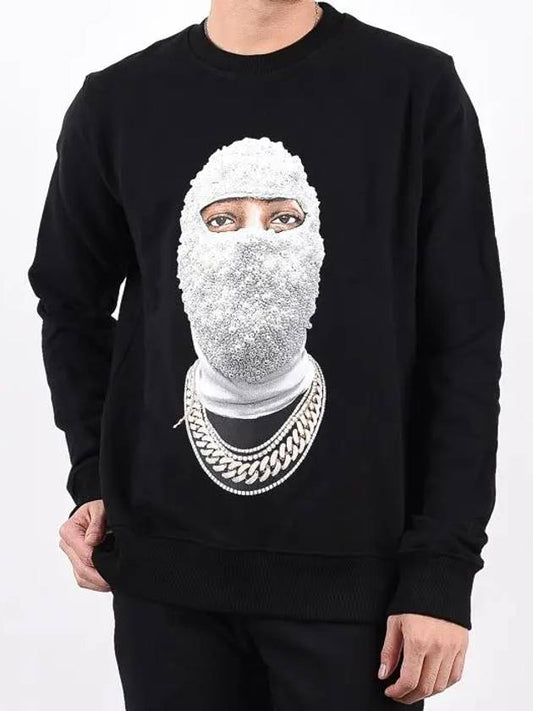 Mask printing sweatshirt black NOM18250 - IH NOM UH NIT - BALAAN 2