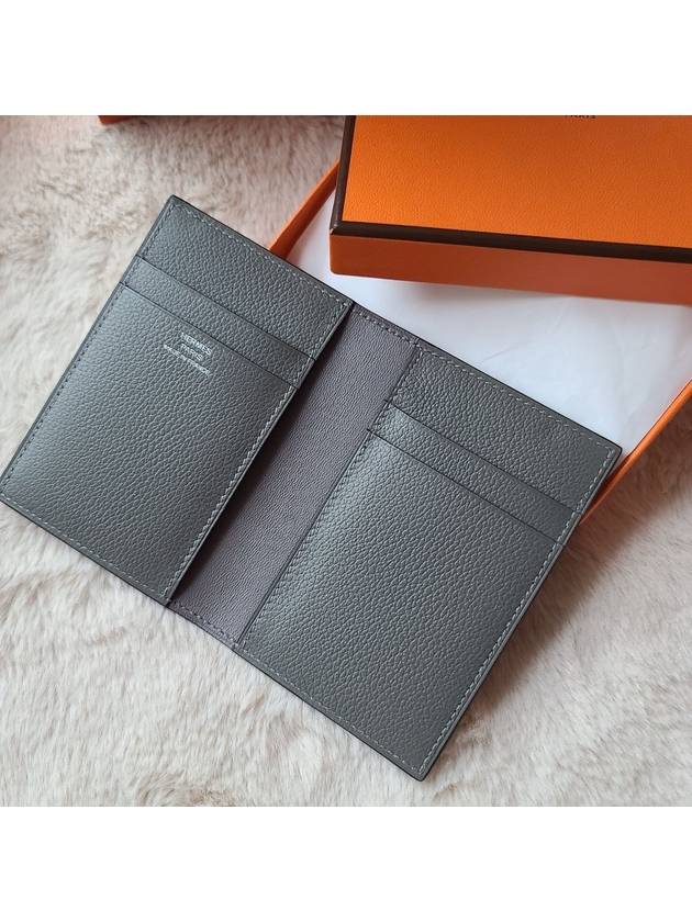 Mc2 Euclide Card Wallet Gris - HERMES - BALAAN 9