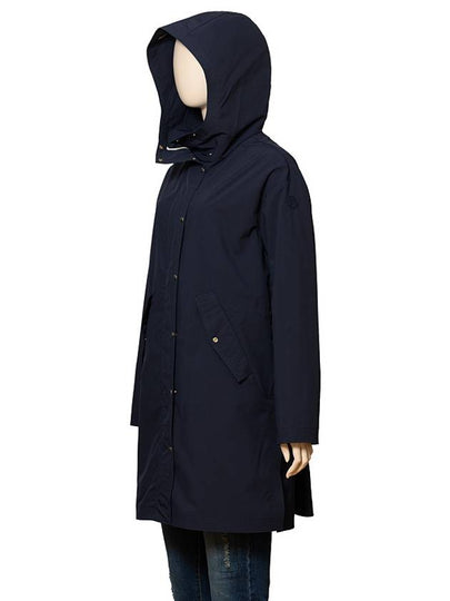 Women's Wappen Trench Raincoat Navy NEMUNAS I1 954 1C00006 5499N - MONCLER - BALAAN 2