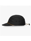 Runa Lightweight Five Panel Ball Cap Raven - KLATTERMUSEN - BALAAN 5