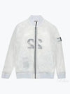 Men's Waffen Piatina Transparent Bomber Jacket Ice - STONE ISLAND - BALAAN 2