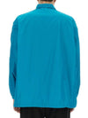 Logo Print Nylon Windbreaker Blue - BALENCIAGA - BALAAN 4